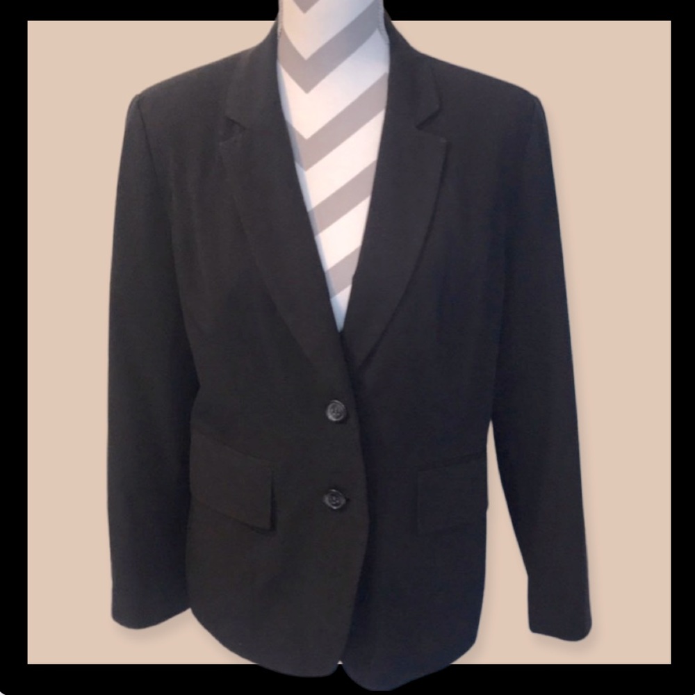 Black suit jacket